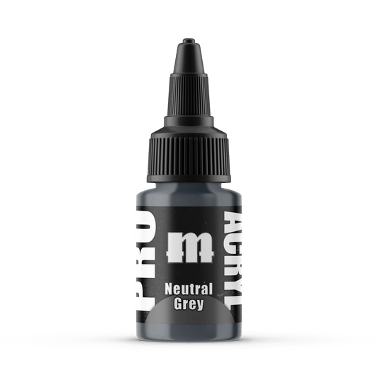 Monument Pro Acryl Neutral Grey 22ml dropper bottle