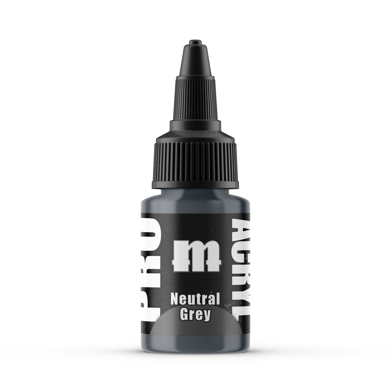 Monument Pro Acryl Neutral Grey 22ml dropper bottle