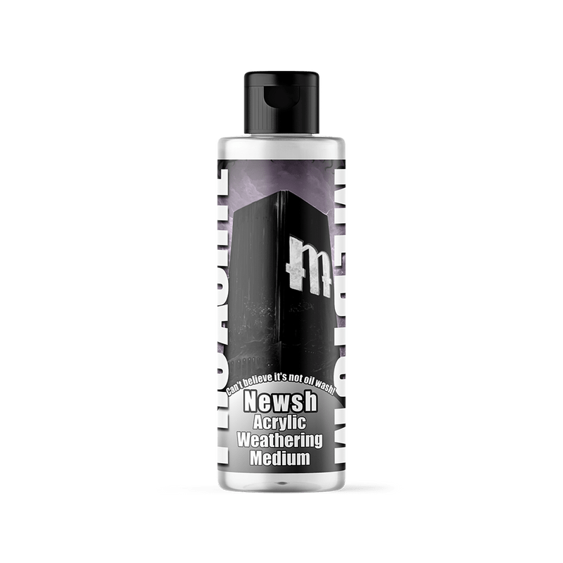 Monument Pro Acryl NEWSH Acrylic Weathering Medium - 120ml 22ml dropper bottle