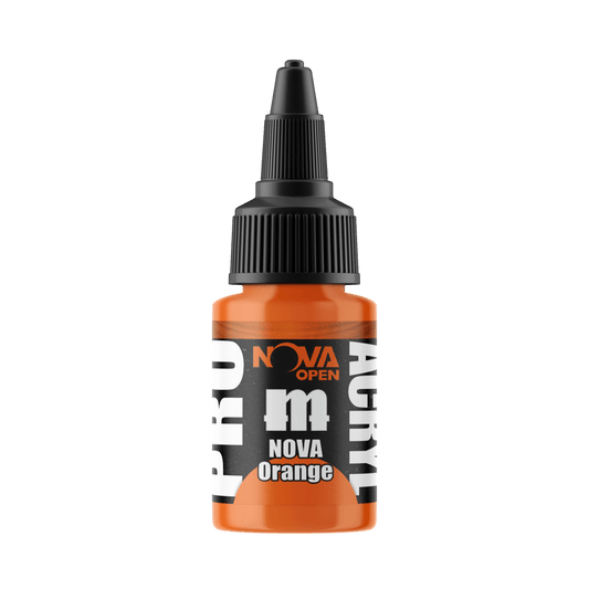 Monument Pro Acryl NOVA Orange 22ml dropper bottle