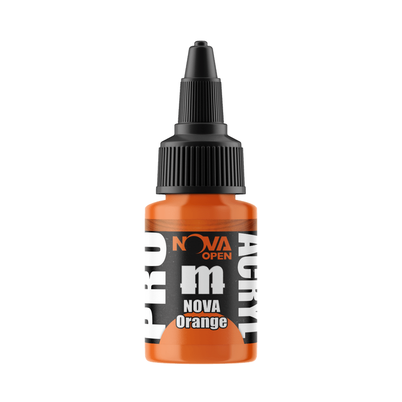 Monument Pro Acryl NOVA Orange 22ml dropper bottle