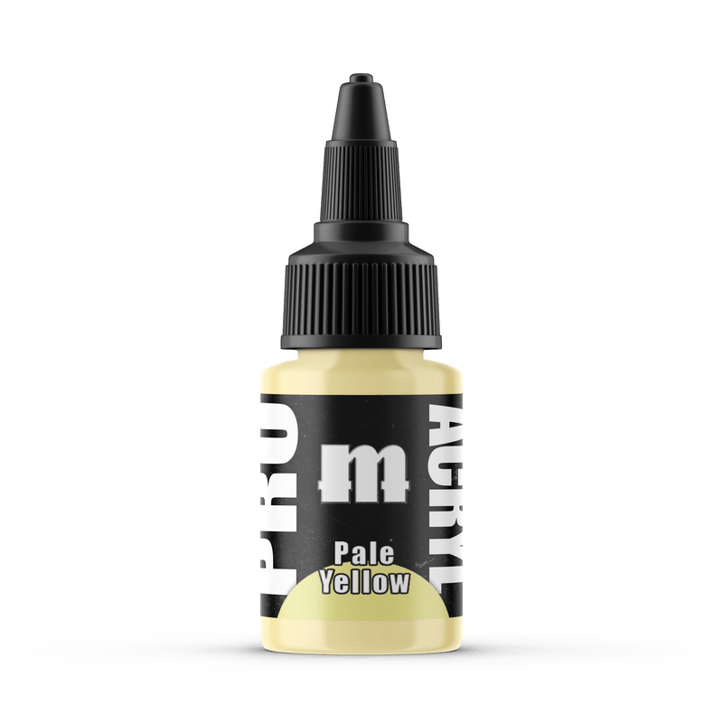 Monument Pro Acryl Pale Yellow 22ml dropper bottle