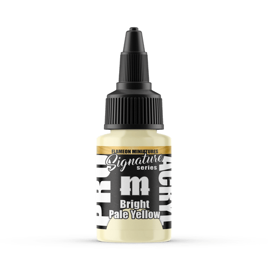 Pro Acryl Signature Series Flameon - Bright Pale Yellow 22ml dropper bottle