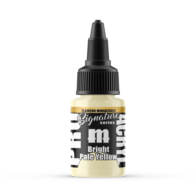 Pro Acryl Signature Series Flameon - Bright Pale Yellow 22ml dropper bottle