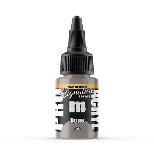 Pro Acryl Signature Series Matt Cexwish - Bone 22ml dropper bottle