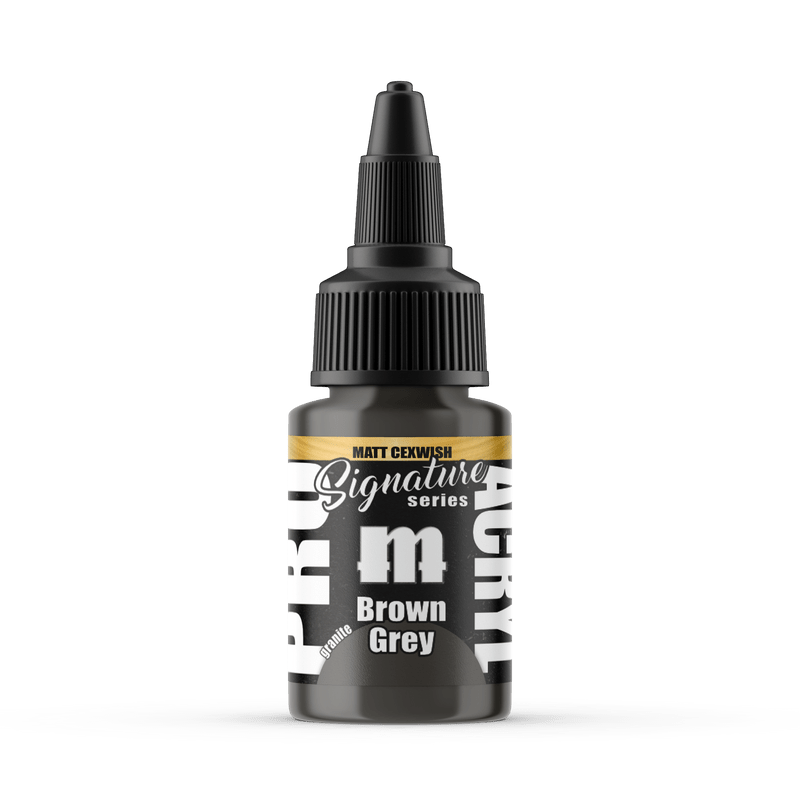 Pro Acryl Signature Series Matt Cexwish - Brown Grey 22ml dropper bottle