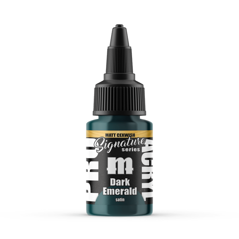Pro Acryl Signature Series Matt Cexwish - Dark Emerald 22ml dropper bottle