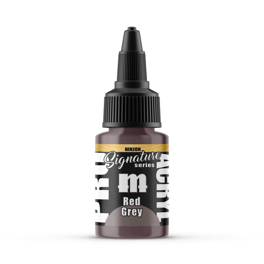 Pro Acryl Signature Series Ninjon - Red Grey 22ml dropper bottle
