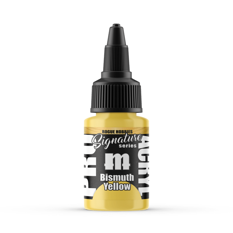 Pro Acryl Signature Series Rogue Hobbies - Bismuth Yellow 22ml dropper bottle