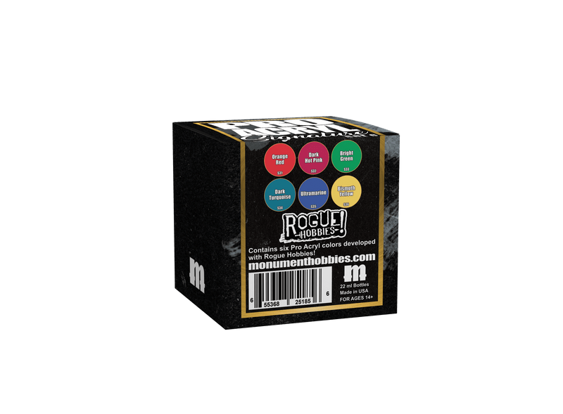 Pro Acryl Signature - Rogue Hobbies Signature Set - 6 Colors - Loaded Dice