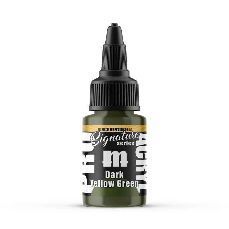 Pro Acryl Signature Series Vince Venturella - Dark Yellow Green 22ml dropper bottle