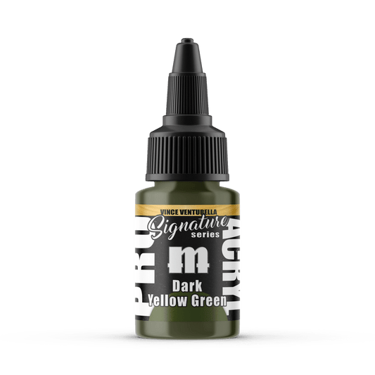 Pro Acryl Signature Series Vince Venturella - Dark Yellow Green 22ml dropper bottle