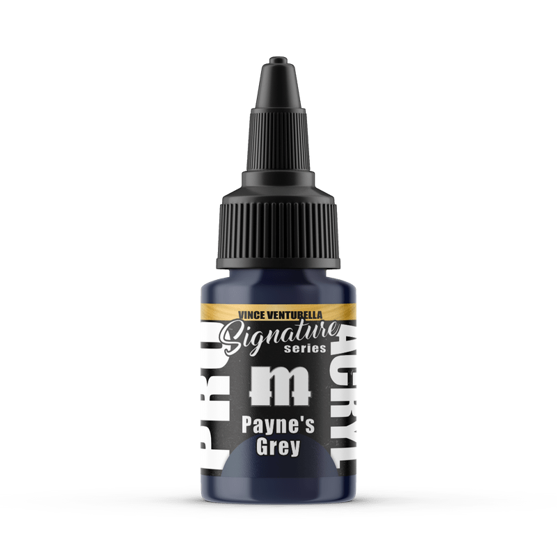 Pro Acryl Signature Series Vince Venturella - Payne's Grey 22ml dropper bottle