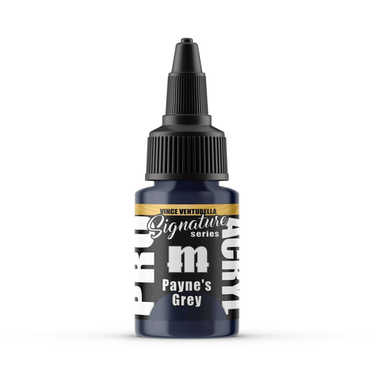 Pro Acryl Signature Series Vince Venturella - Payne's Grey 22ml dropper bottle