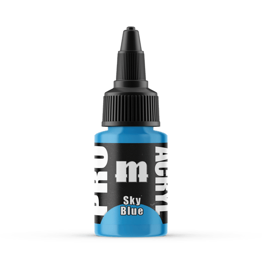 Monument Pro Acryl Sky Blue 22ml dropper bottle