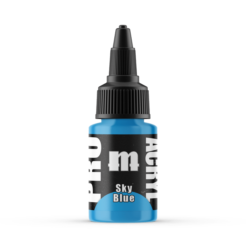 Monument Pro Acryl Sky Blue 22ml dropper bottle