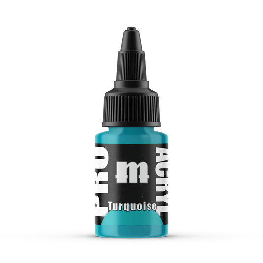 Monument Pro Acryl Turquoise 22ml dropper bottle