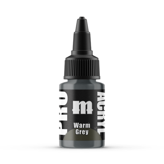 Monument Pro Acryl Warm Grey 22ml dropper bottle