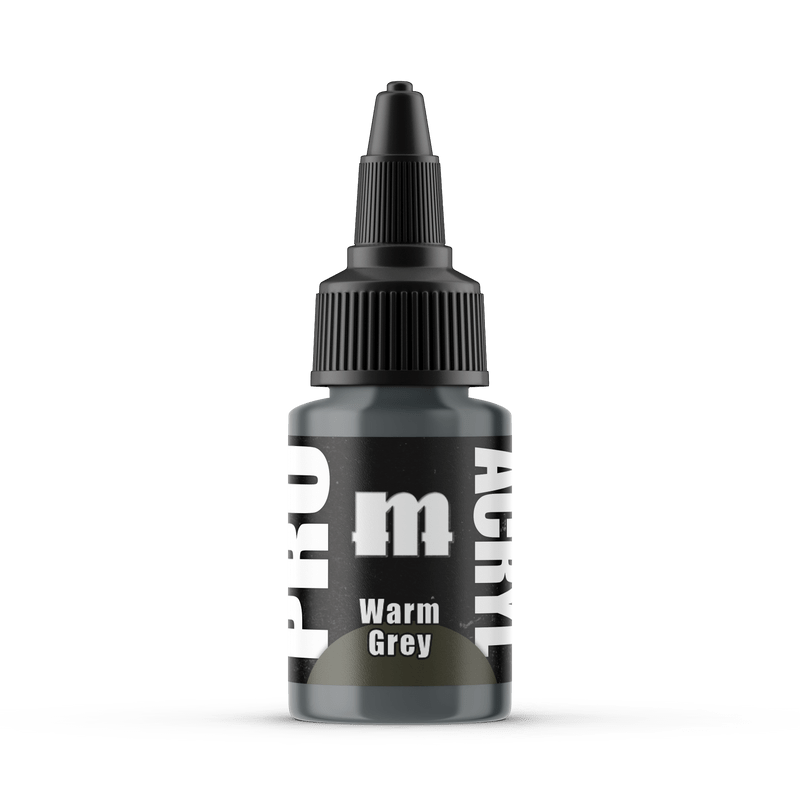 Monument Pro Acryl Warm Grey 22ml dropper bottle