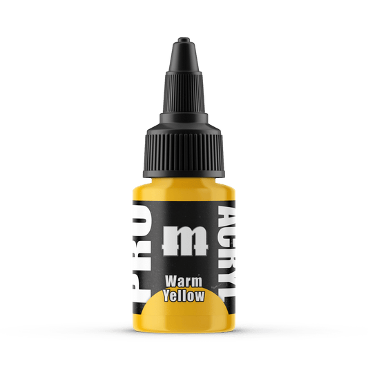 Monument Pro Acryl Warm Yellow 22ml dropper bottle