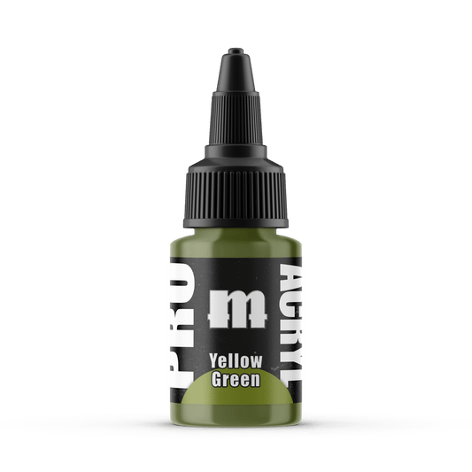 Monument Pro Acryl Yellow Green 22ml dropper bottle