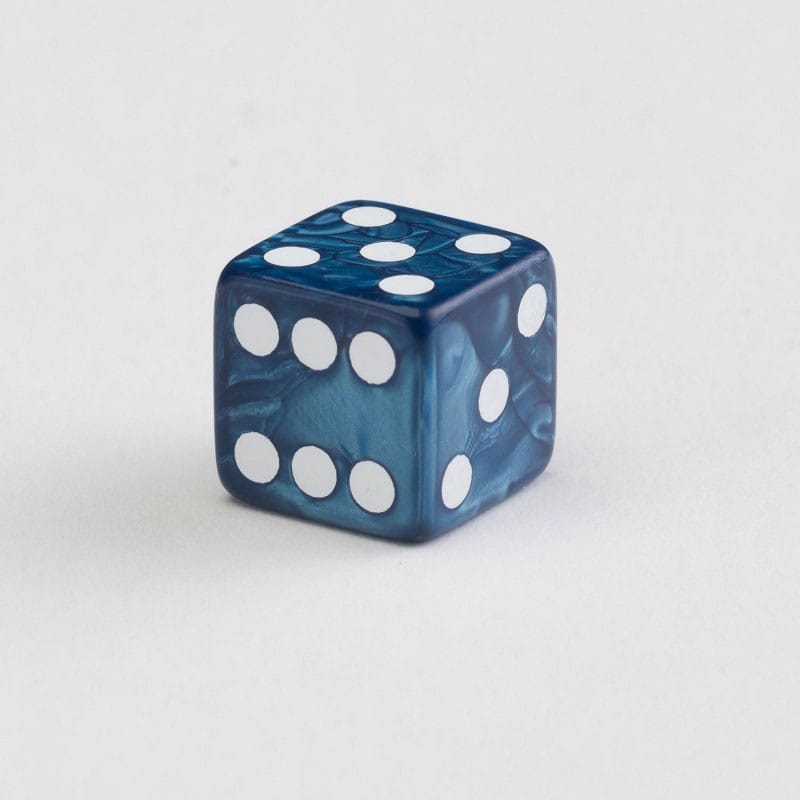 Q Workshop Dice Set Full Pack D6 Cobalt (20) - Loaded Dice
