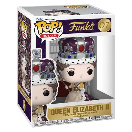 Queen Elizabeth II Funko POP! 100th (Coronation) 9cm (07) - Loaded Dice