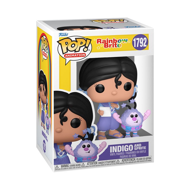 Funko Pop! Animation Rainbow Brite Indigo and Sprite vinyl figure 1792 in its window box