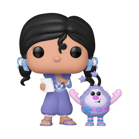 Funko Pop! & Buddy Rainbow Brite Indigo figure in purple outfit with her fluffy sprite
