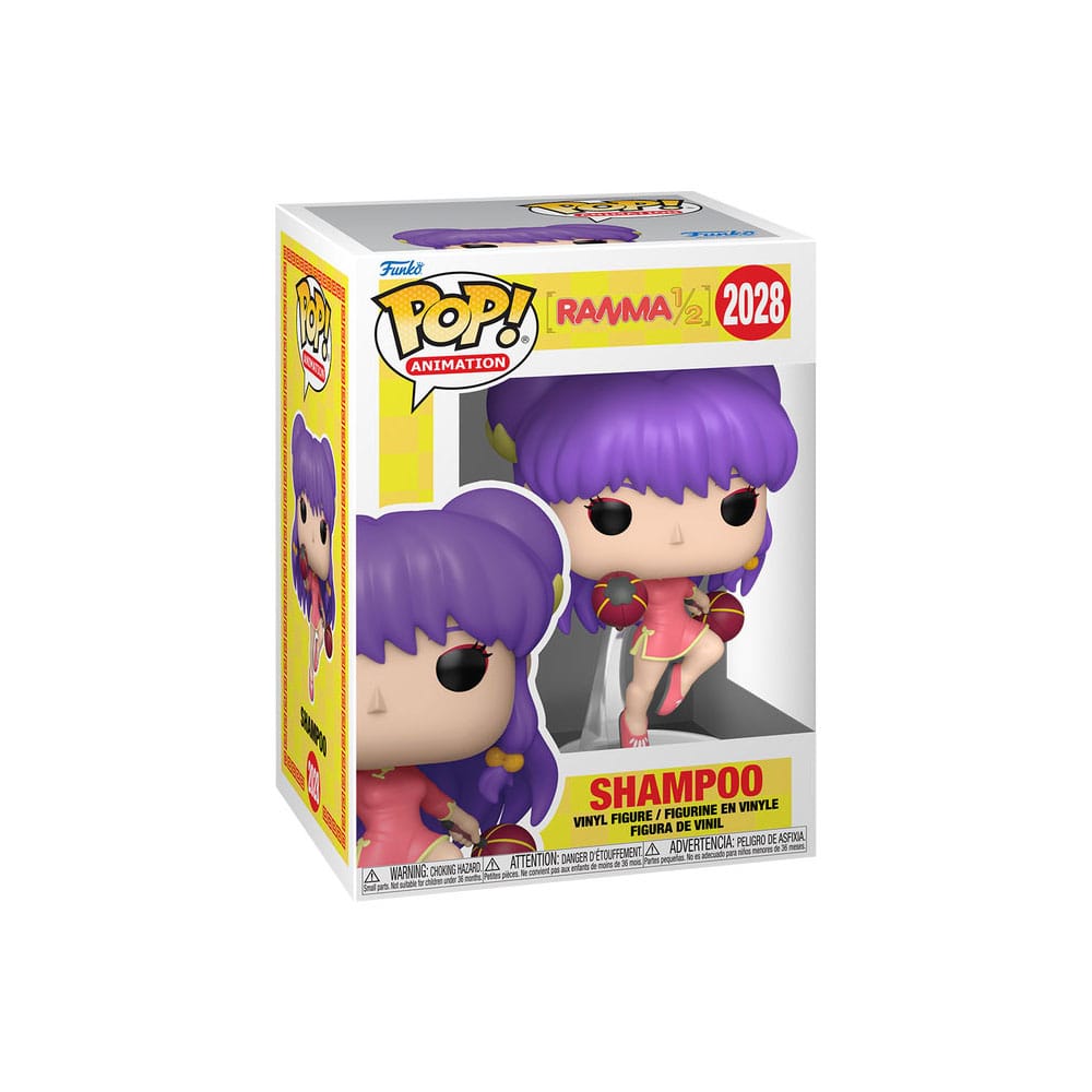 Ranma 1/2 POP! Animation Vinyl Figure Shampoo 9 cm – Sealed Case of 6 (with Chase chance)