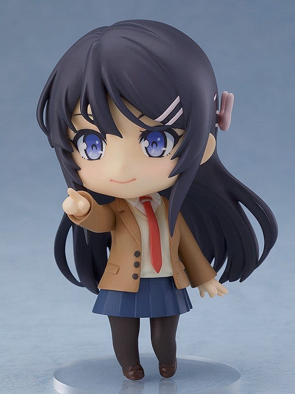 Rascal Does Not Dream of Bunny Girl Senpai Nendoroid Action Figure Mai Sakurajima 10 cm