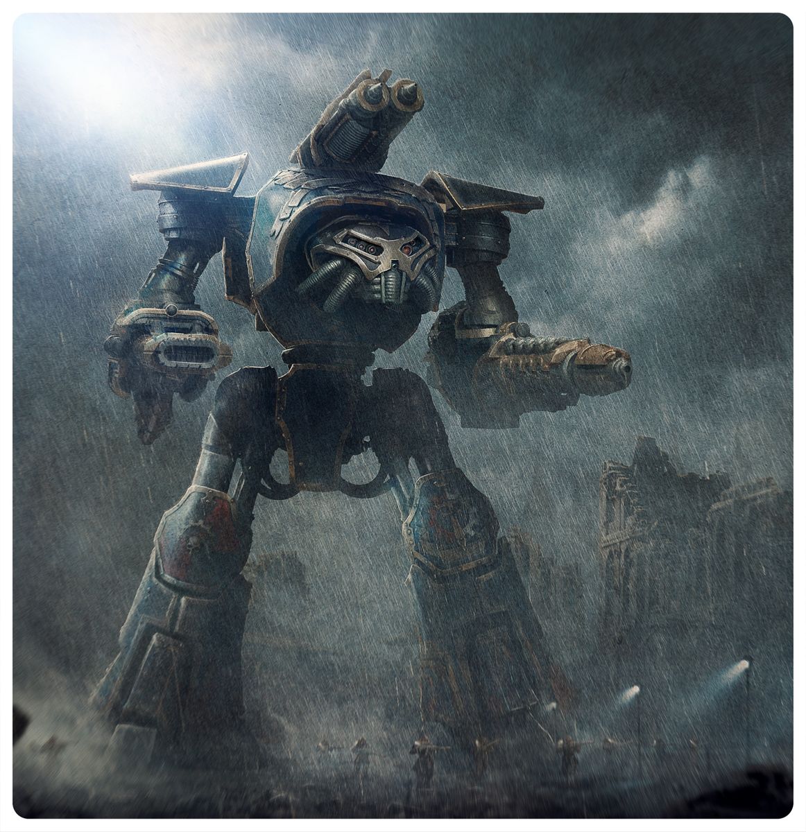 Reaver Battle Titan with Graviton Obliterator & Volkite Annihilator - Loaded Dice