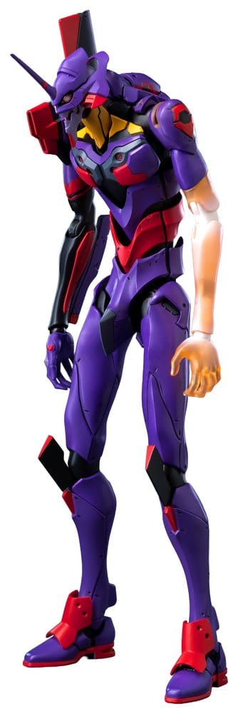threezero Robo-Dou Evangelion Test Type-01 Pseudo DMS Phase figure with clear arm, front view