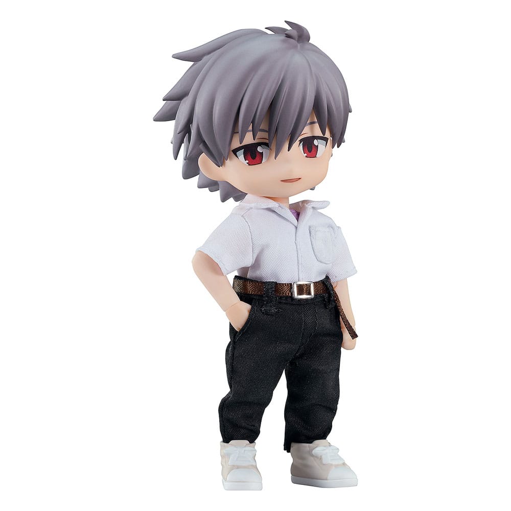 Kaworu Nagisa Nendoroid Doll by Good Smile Company in school uniform, Rebuild of Evangelion