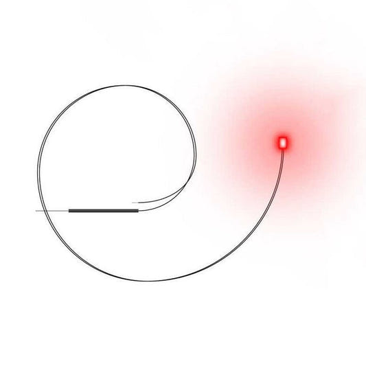 Red LED Lights - 2mm - Loaded Dice