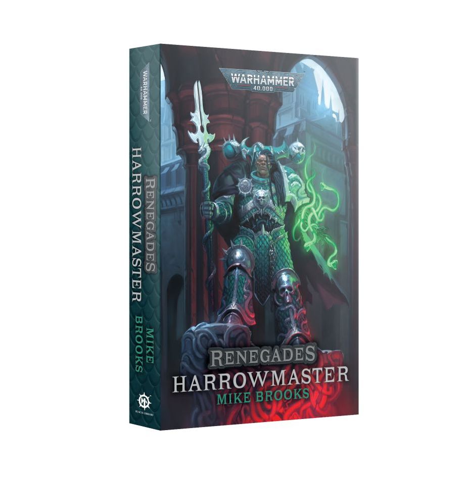 Renegades: Harrowmaster by Mike Brooks, Warhammer 40,000 Black Library paperback cover