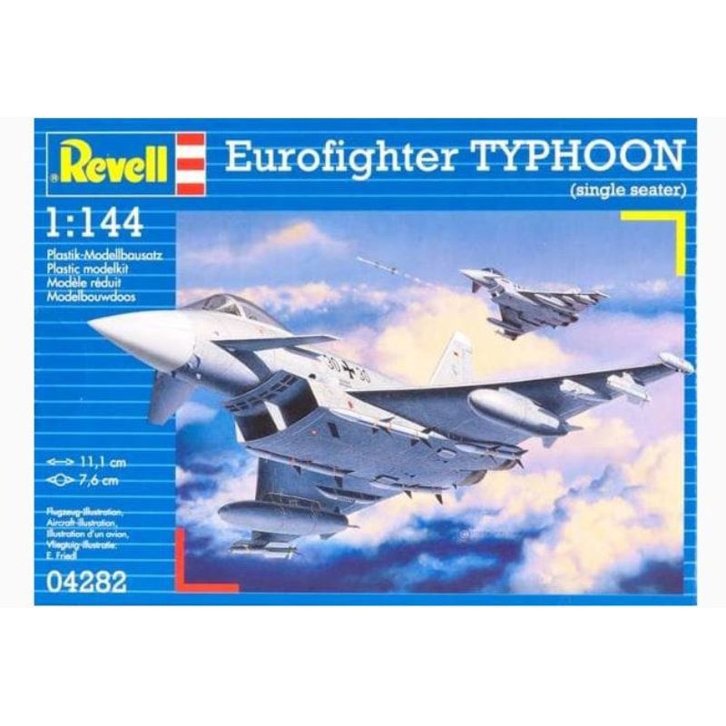 Revell Eurofighter Typhoon (single seater) (1:144) - Loaded Dice Barry Vale of Glamorgan CF64 3HD