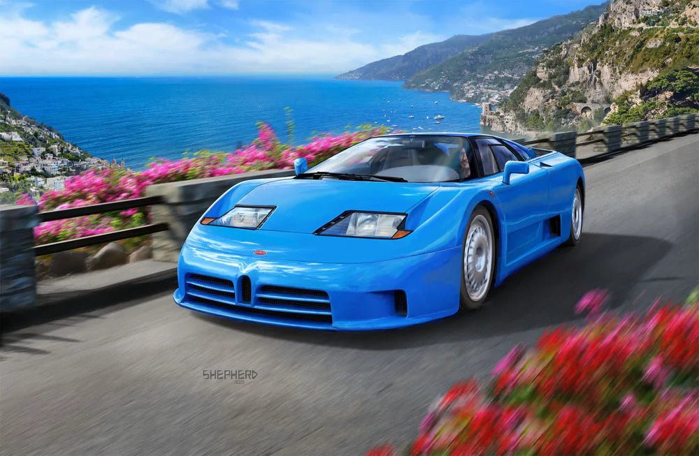 Revell Bugatti EB110 Model kit 1:24 - Loaded Dice