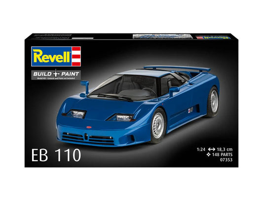 Revell Bugatti EB110 Model kit 1:24 - Loaded Dice