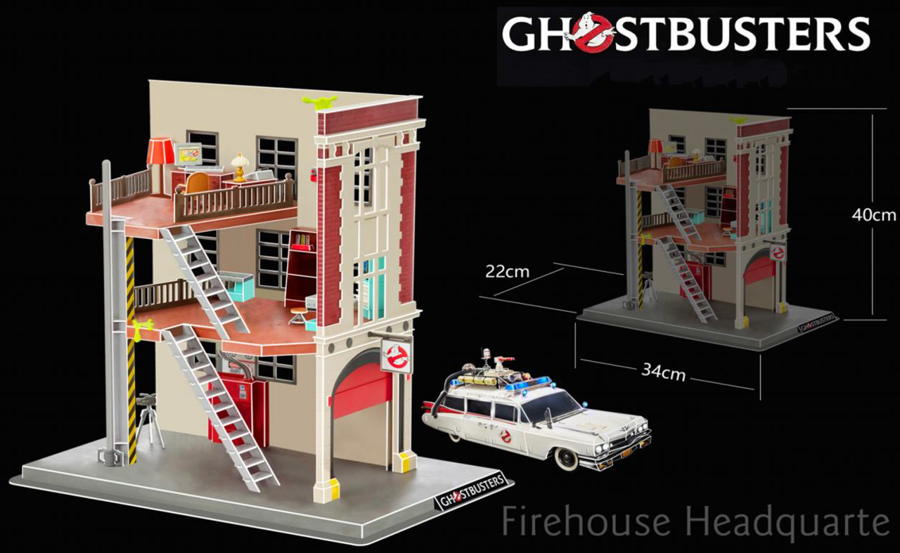 Revell 3D Puzzle - Ghostbusters Firestation - Loaded Dice Barry Vale of Glamorgan CF64 3HD