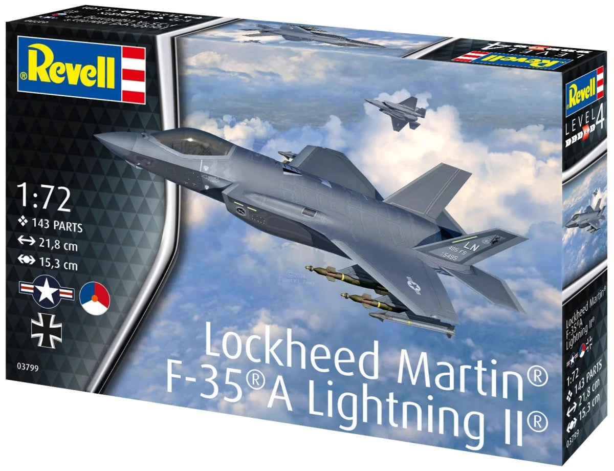 Revell Lockheed Martin F-35A 1:72 - Loaded Dice