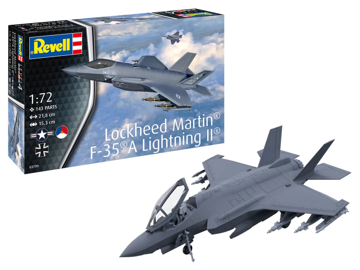Revell Lockheed Martin F-35A 1:72 - Loaded Dice