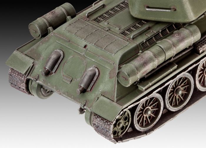Revell T-34/85 (1:72) - Loaded Dice