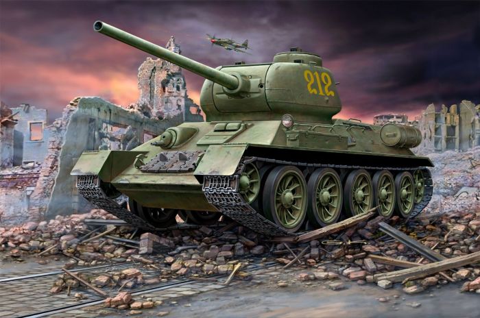 Revell T-34/85 (1:72) - Loaded Dice