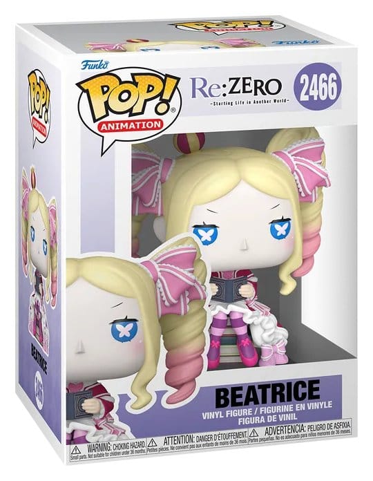 Beatrice Funko Pop! vinyl figure number 2466 in Re:Zero window box packaging