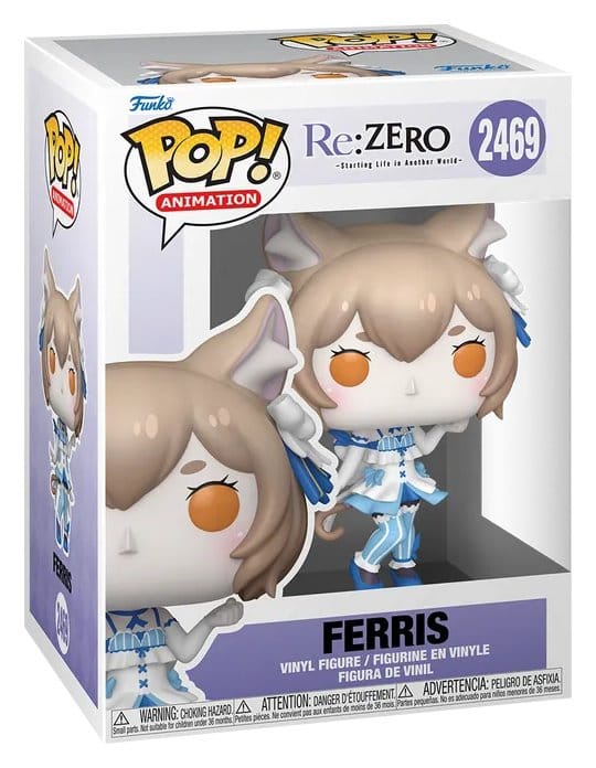 Re:Zero POP! Animation Vinyl Figures Ferris 9 cm – Sealed Case of 6 (with Chase chance)