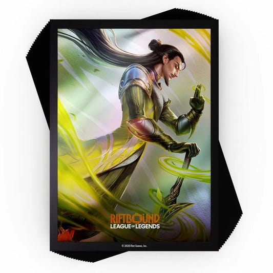 Riftbound: League of Legends - Unleashed Art Sleeves Master Yi card sleeves