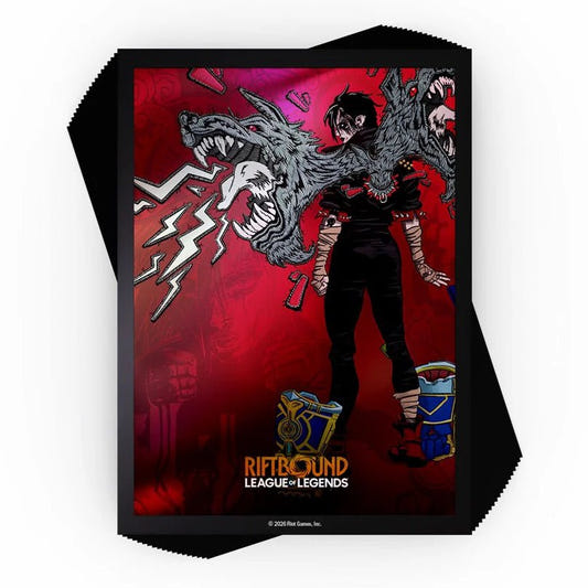 Riftbound: League of Legends - Unleashed Art Sleeves Vi, Piltover Enforcer card sleeves
