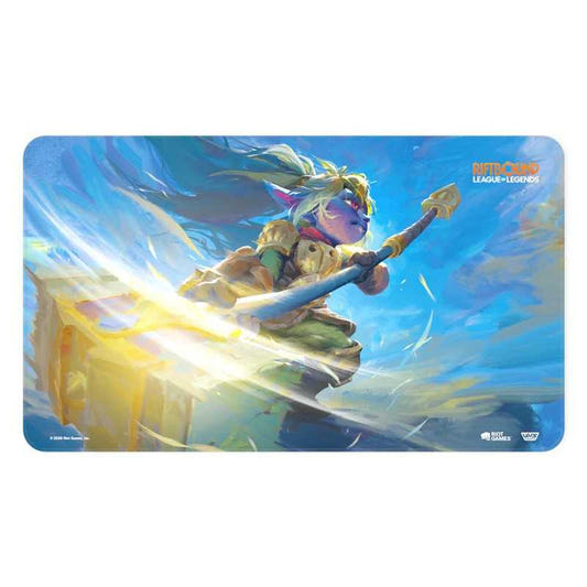 Riftbound: League of Legends - Unleashed Playmat - Poppy, Keeper of the Hammer gaming playmat