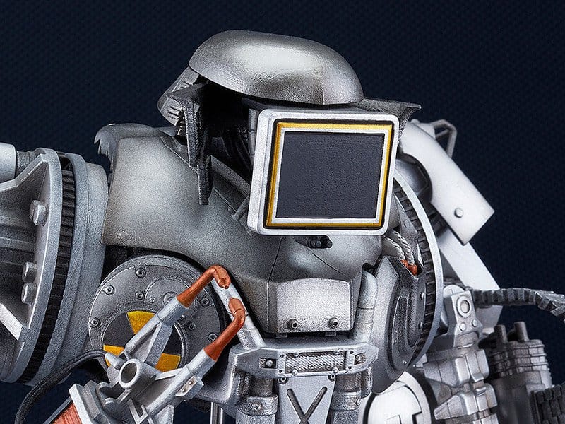 Close-up of Moderoid RoboCop 2 head monitor opened on the Cain kit